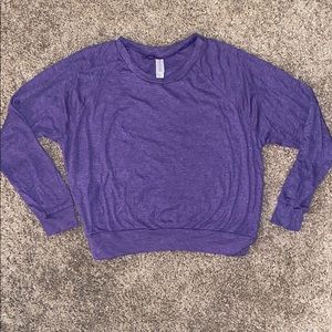 OTL Purple Athleisure Long-Sleeve